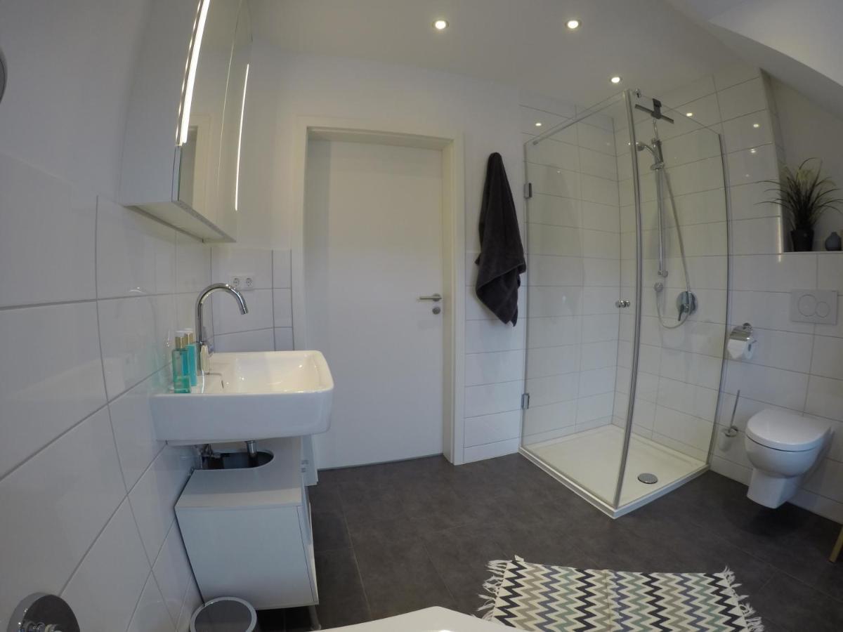 Modernes Penthouse, Nahe Wuerzburg Apartment Luaran gambar