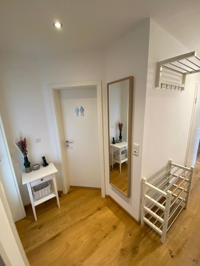 Modernes Penthouse, Nahe Wuerzburg Apartment Luaran gambar